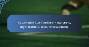 Atiba Hutchinson: Familiärer Hintergrund, Jugendkarriere, Bedeutende Momente