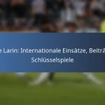 Jonathan Osorio: Einfluss auf die Nationalmannschaft, Schlüsselziele, Beiträge